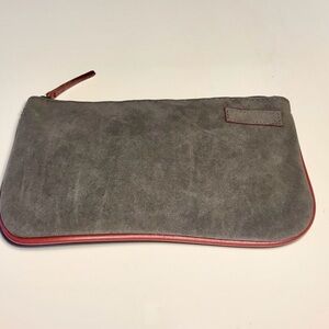 Austrian Airlines Luxury Amenity Kit Business Class Suede Leather NEW UNOPENED